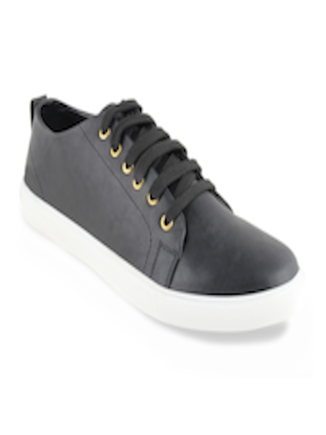 Buy SHUBAR Men Black Sneakers - Casual Shoes for Men 2961266 | Myntra