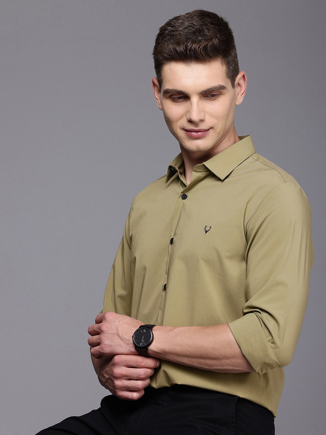Buy Allen Solly Comfy Slim Fit Casual Shirt - Shirts for Men 29625544 ...