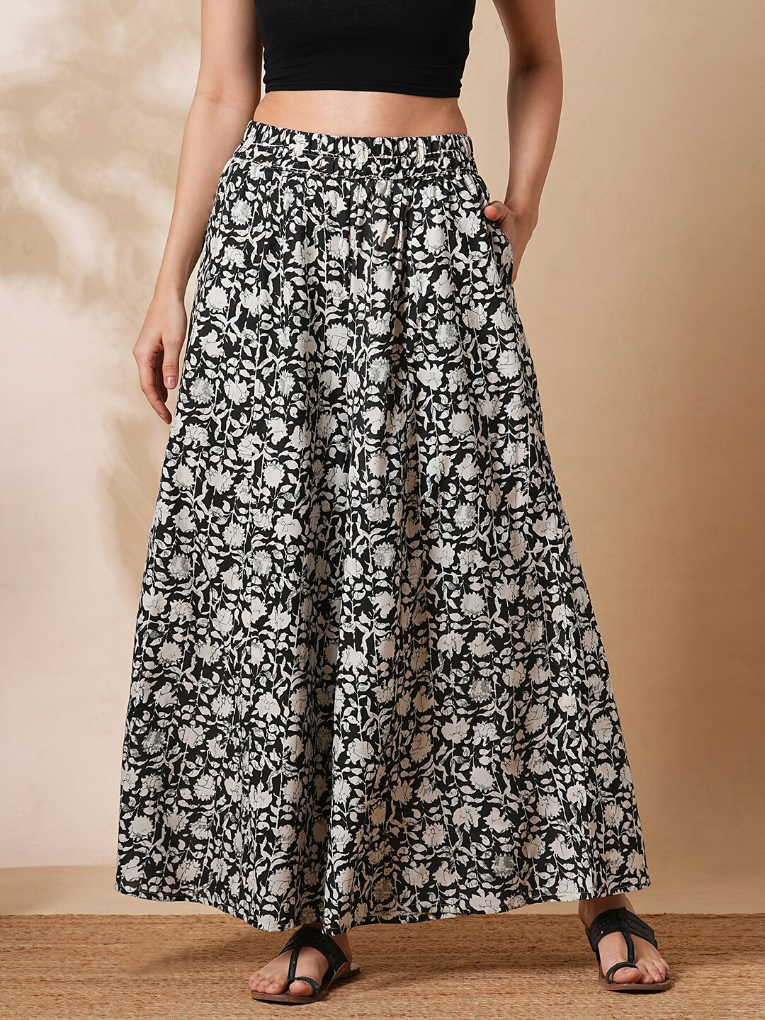 Printed Floral Palazzo