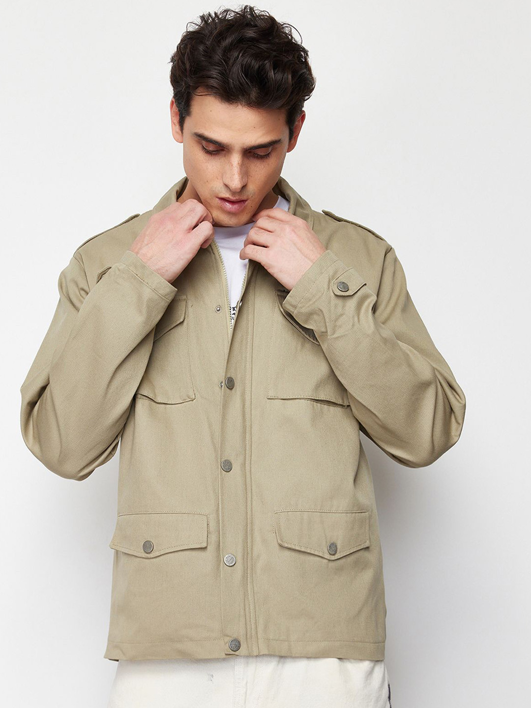 Buy Trendyol Men Solid Tailored Jacket Jackets For Men 29700416 Myntra