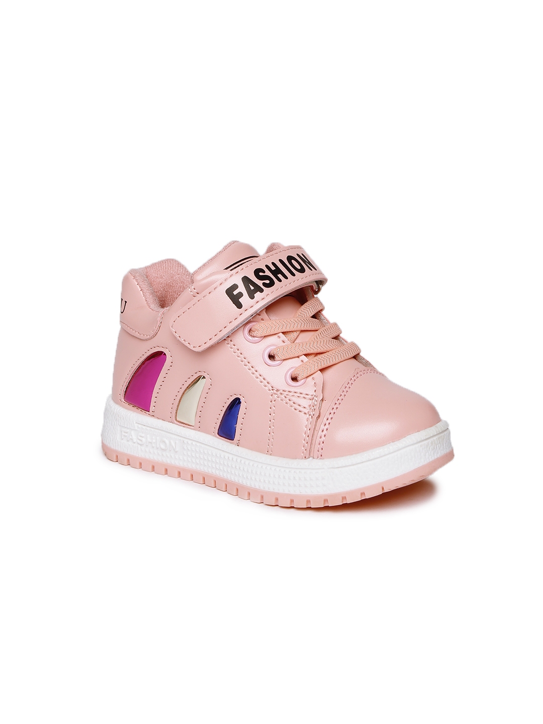 pink walking sneakers