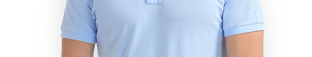 Buy GANT Men Blue Solid Polo Collar T Shirt - Tshirts for Men 2973012 ...