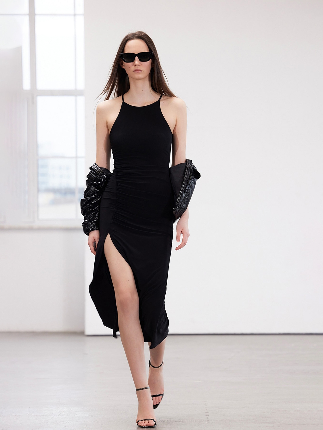 Buy Trendyol Shoulder Strap Sheath Midi Dress - Dresses for Women ...