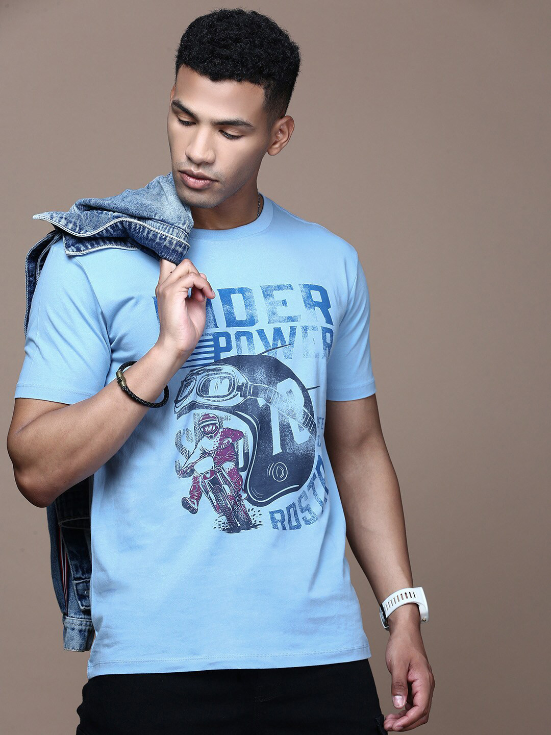 Bike Printed Men's Premium Quality T-Shirt In Lowest Price main image 1