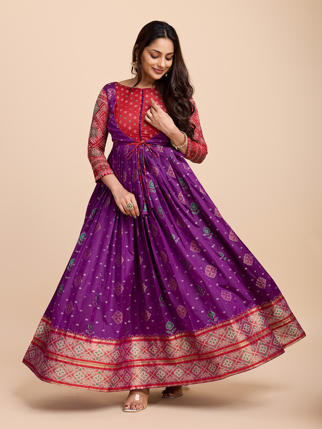 buy-tasarika-floral-printed-a-line-purple-silk-maxi-gown-ethnic-dresses