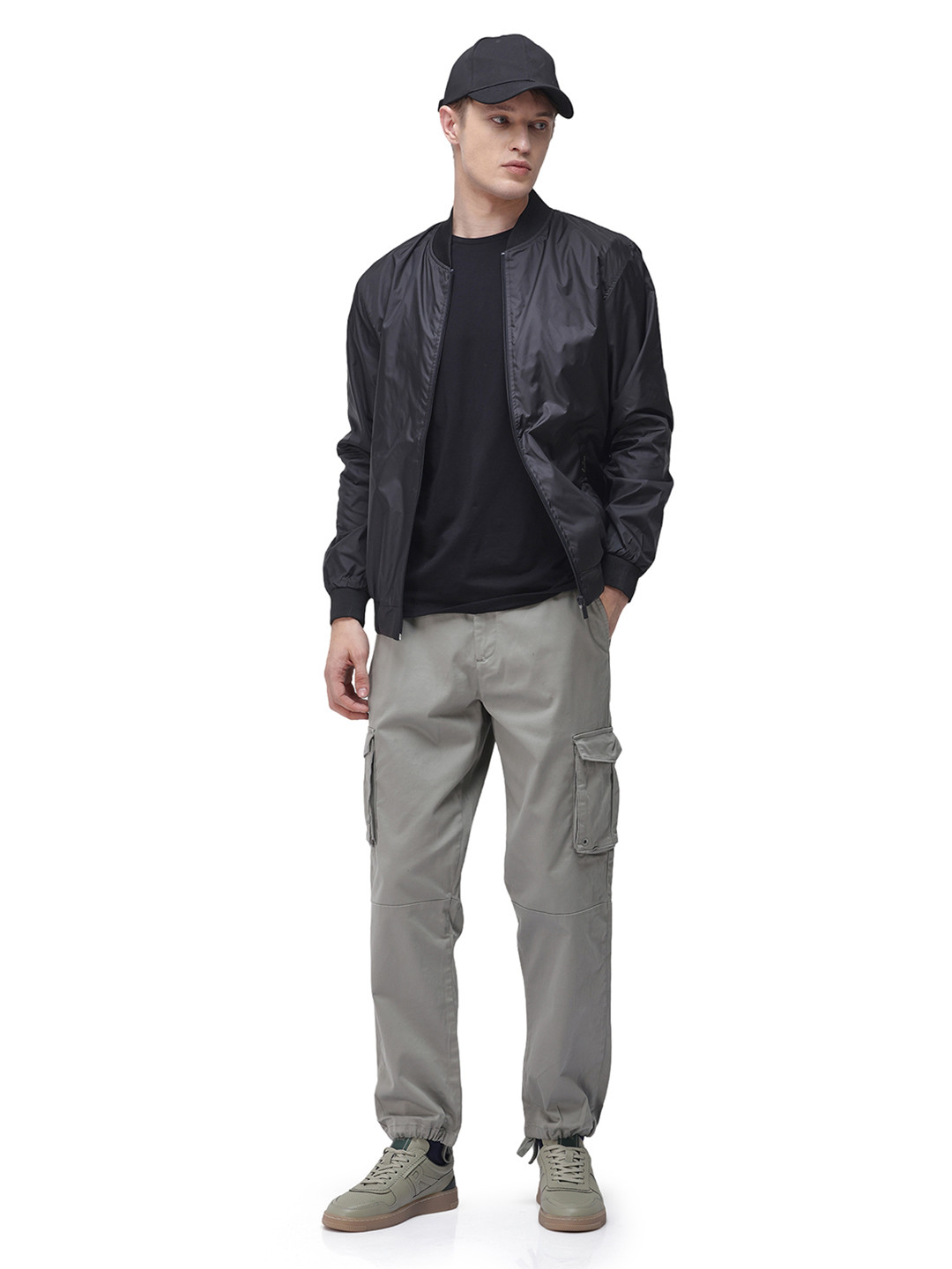 Buy RARE RABBIT Men Maks Relaxed Fit Cargos Trousers - Trousers for Men ...