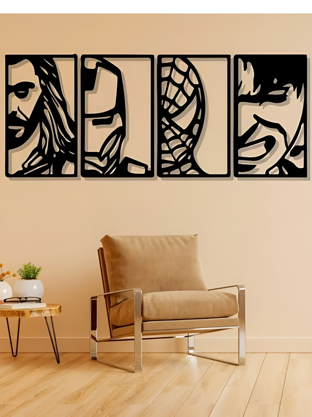 Buy Artrooms Heros Metal Wall Art Wall Decor for Unisex 29886455 Myntra