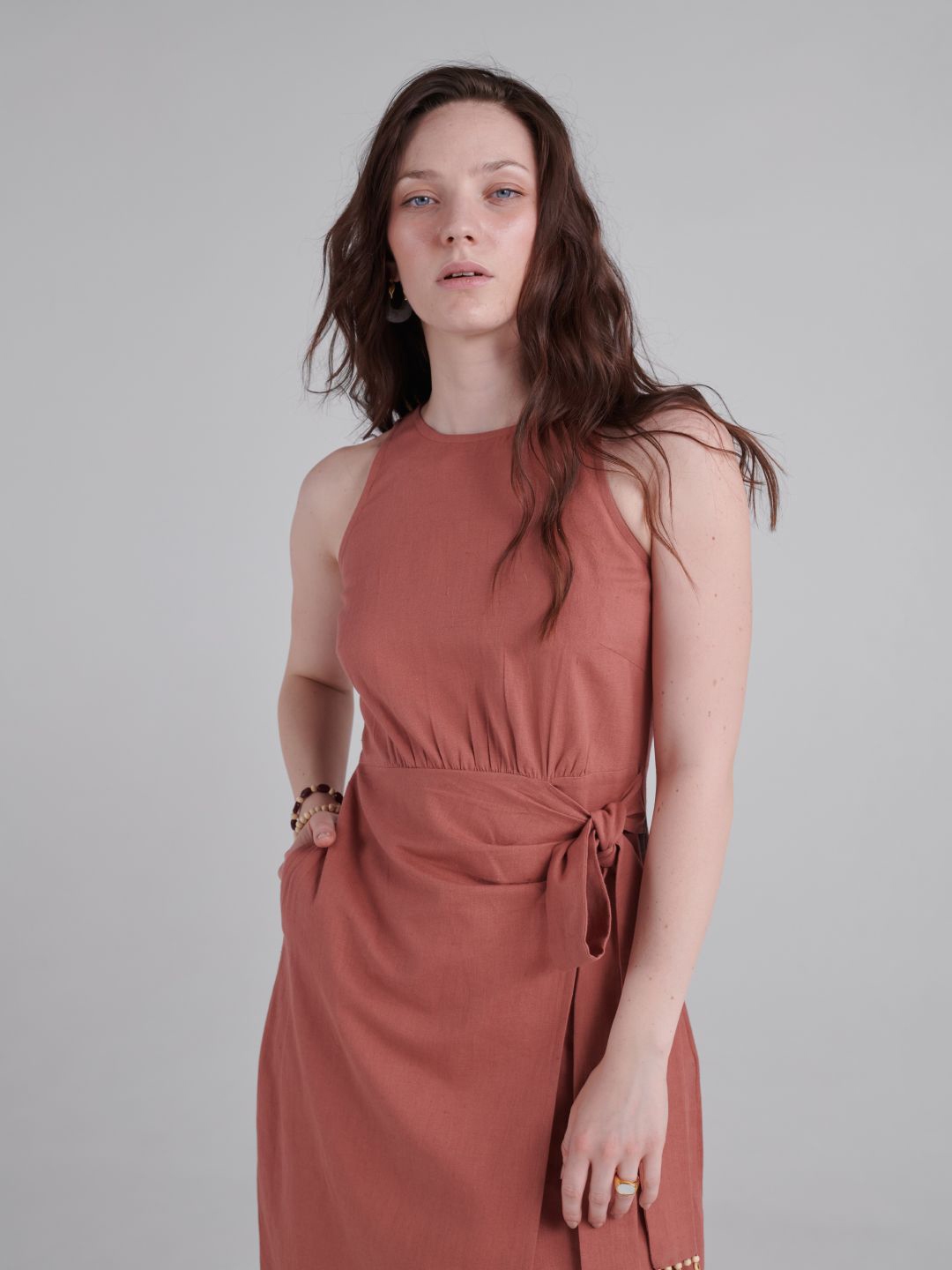 Buy Midsummer Sleeveless A Line Midi Dress - Dresses for Women 29891199 ...