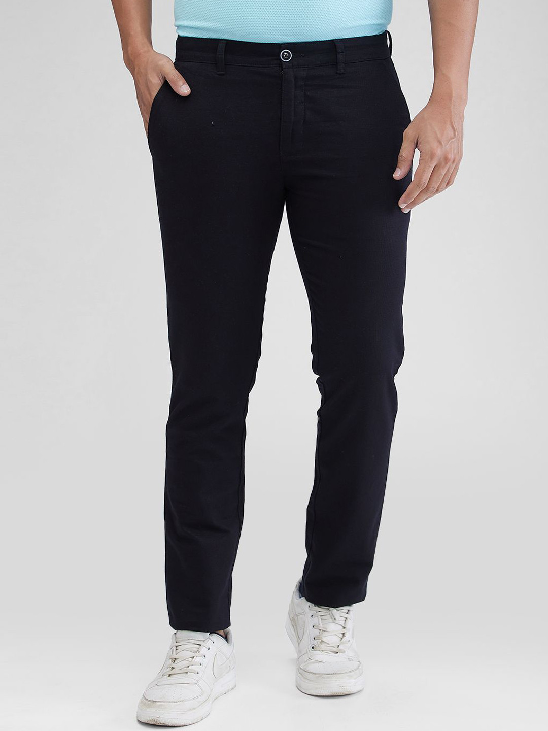 Buy Parx Men Tapered Fit Chinos Trousers - Trousers for Men 29916368 ...