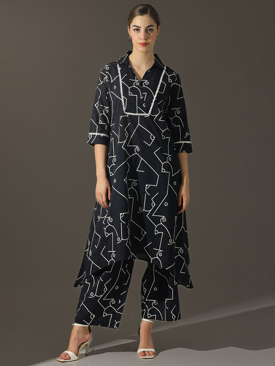 Dori Work Kurta