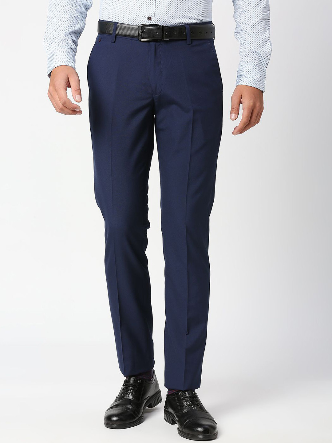 Buy Solemio Men Comfort Slim Fit Trousers - Trousers for Men 29957943 ...