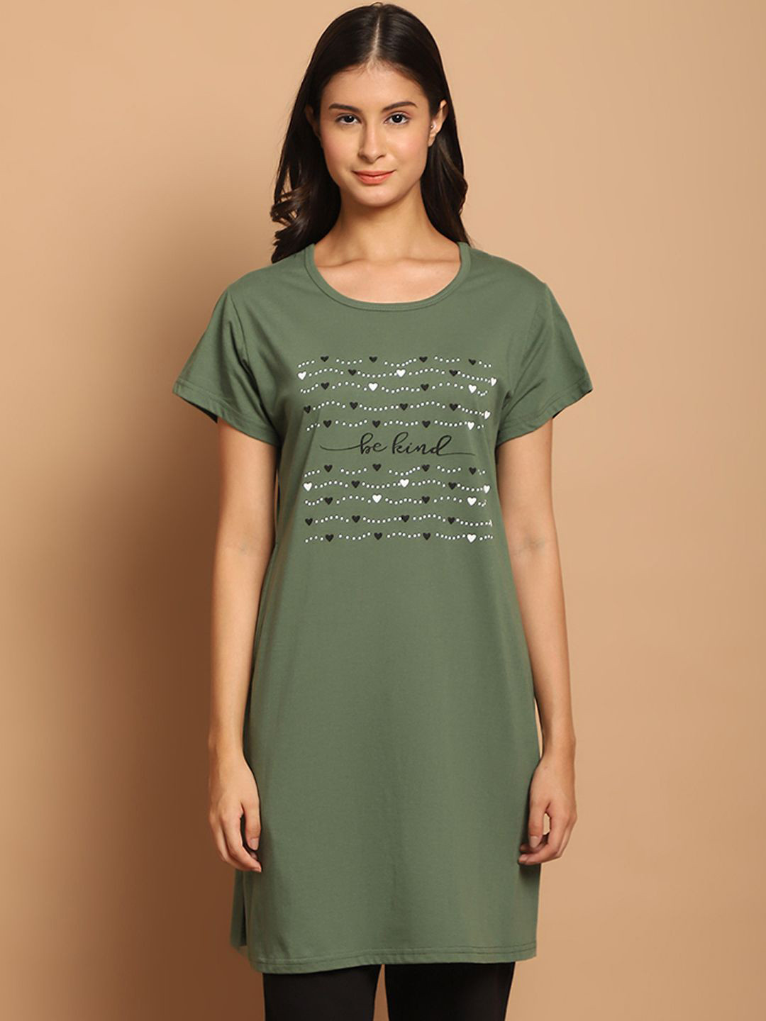 Indira | V-Neck Longline Shirt