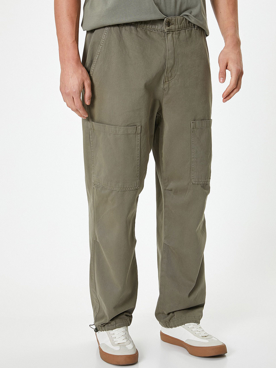 River Island straight leg tailored trouser in grey