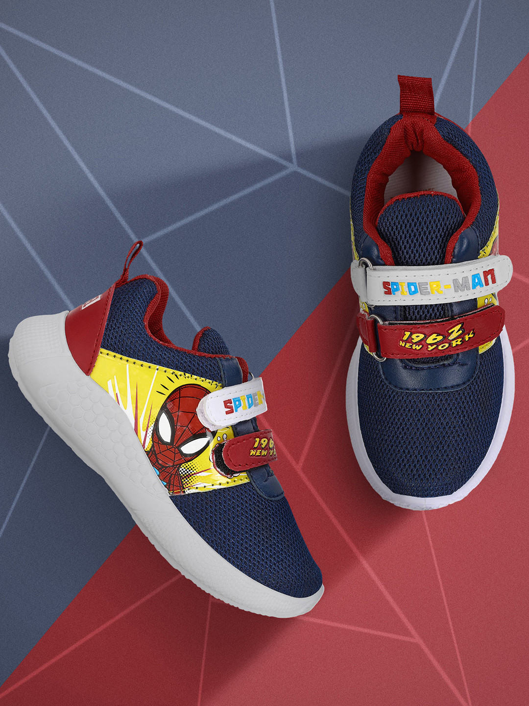 spiderman velcro shoes