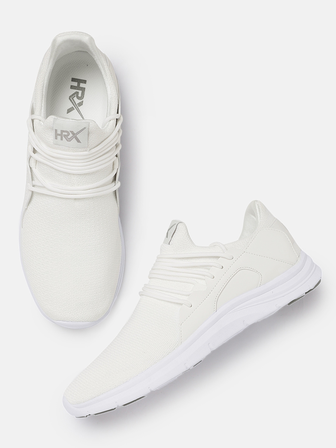 Buy HRX By Hrithik Roshan Men White Pro Sneakers - Casual Shoes for Men ...