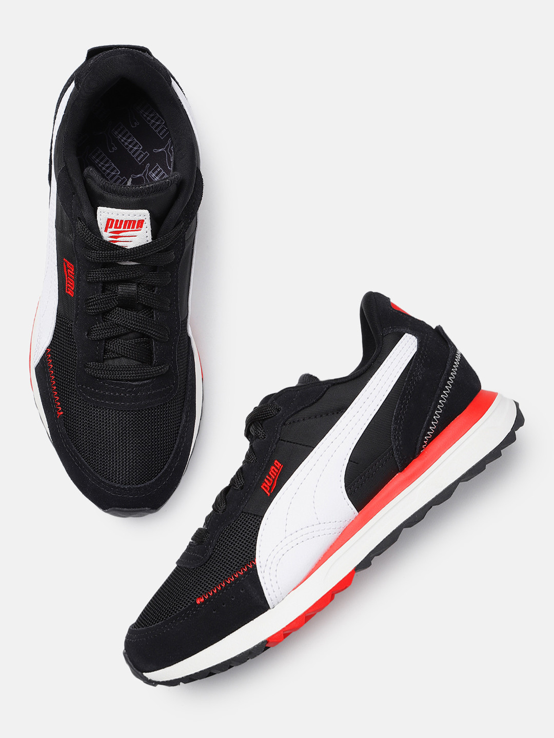 Buy Puma Unisex Road Rider Suede Sneakers - Casual Shoes for Unisex ...