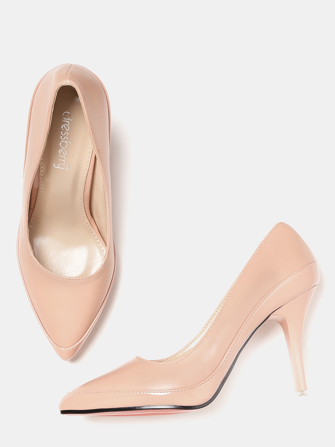 berry colored pumps