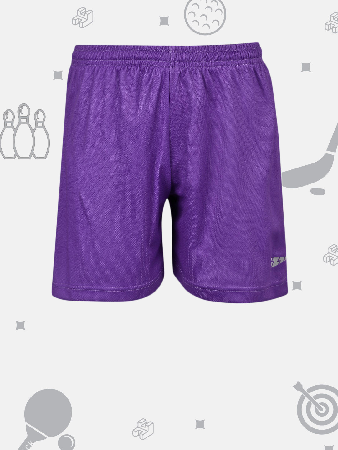 Buy 321 Sportswear Boys Purple Solid Sports Shorts Shorts for Boys