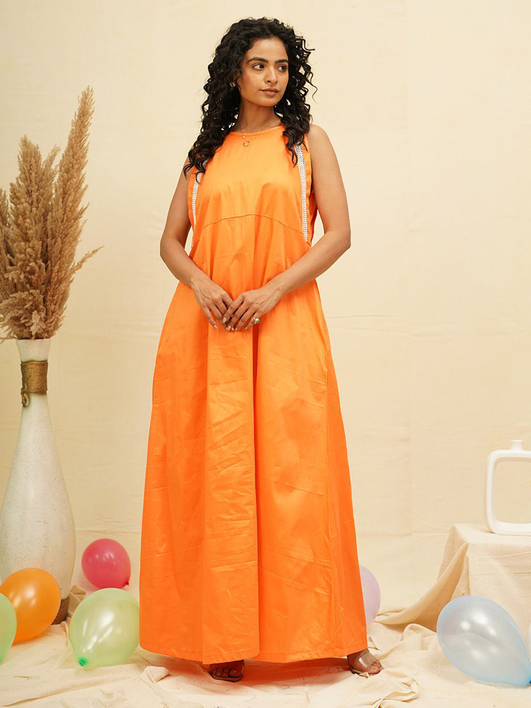 SAFFRON MAXI DRESS