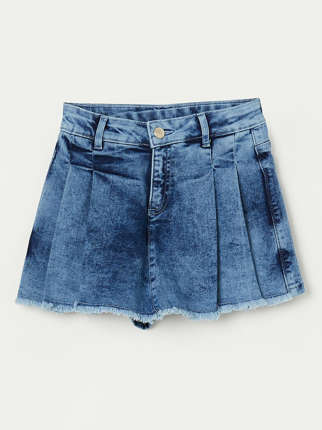 Girl'S Solid Mini Skorts