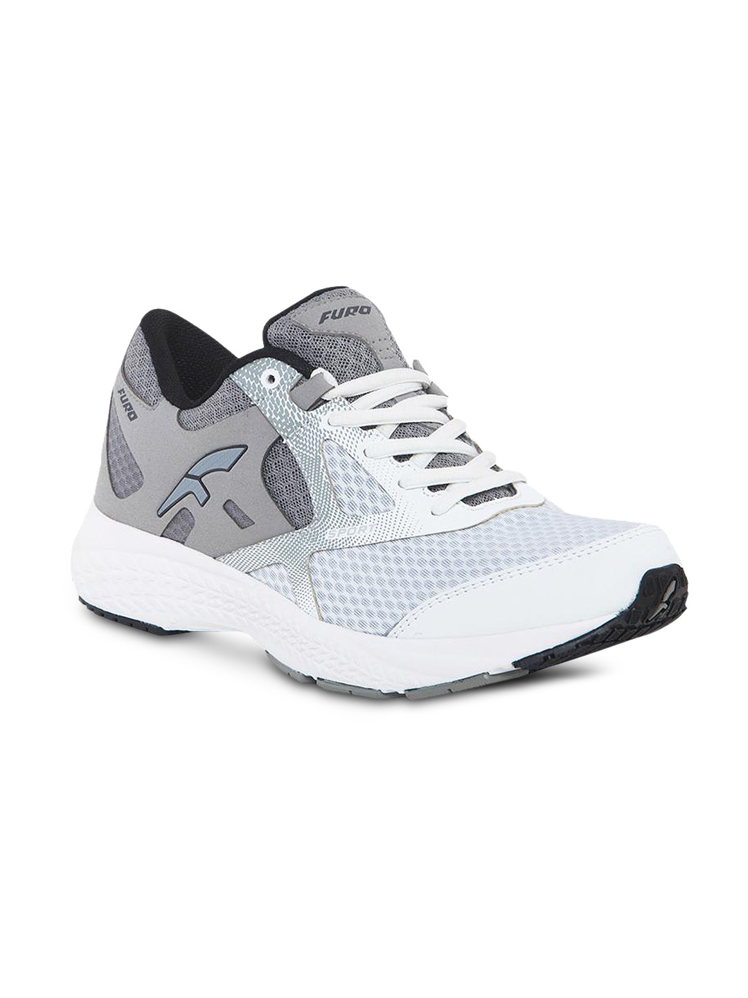 Buy FURO By Red Chief Men White Mesh Mid Top Running Shoes Sports