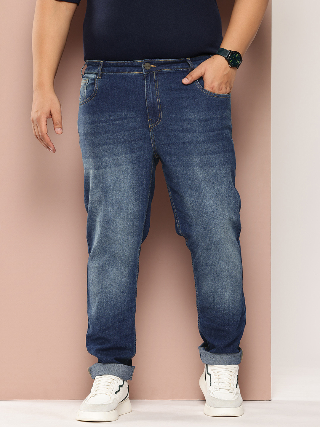 Buy Sztori Men Slim Fit Light Fade Stretchable Jeans - Jeans for Men ...