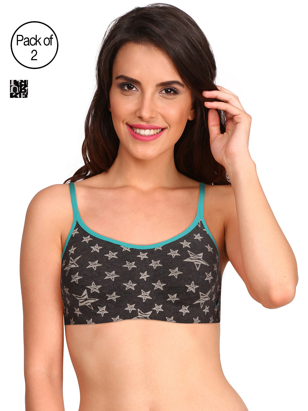 Buy Jockey Pack Of 2 Printed Bras Bra for Women 3014035 Myntra