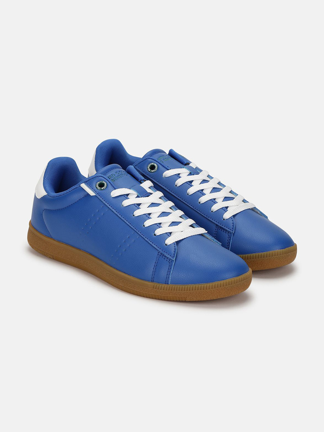 Buy United Colors Of Benetton Men PU Round Toe Sneakers - Casual Shoes ...