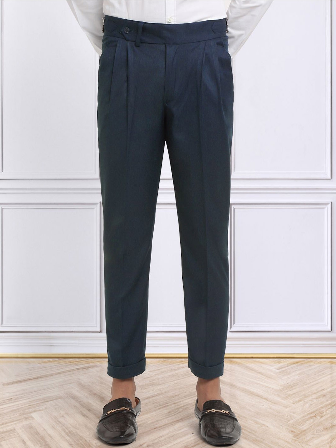 Buy KLOTTHE Men Italian Gurkha Pants - Trousers for Men 30185950 | Myntra