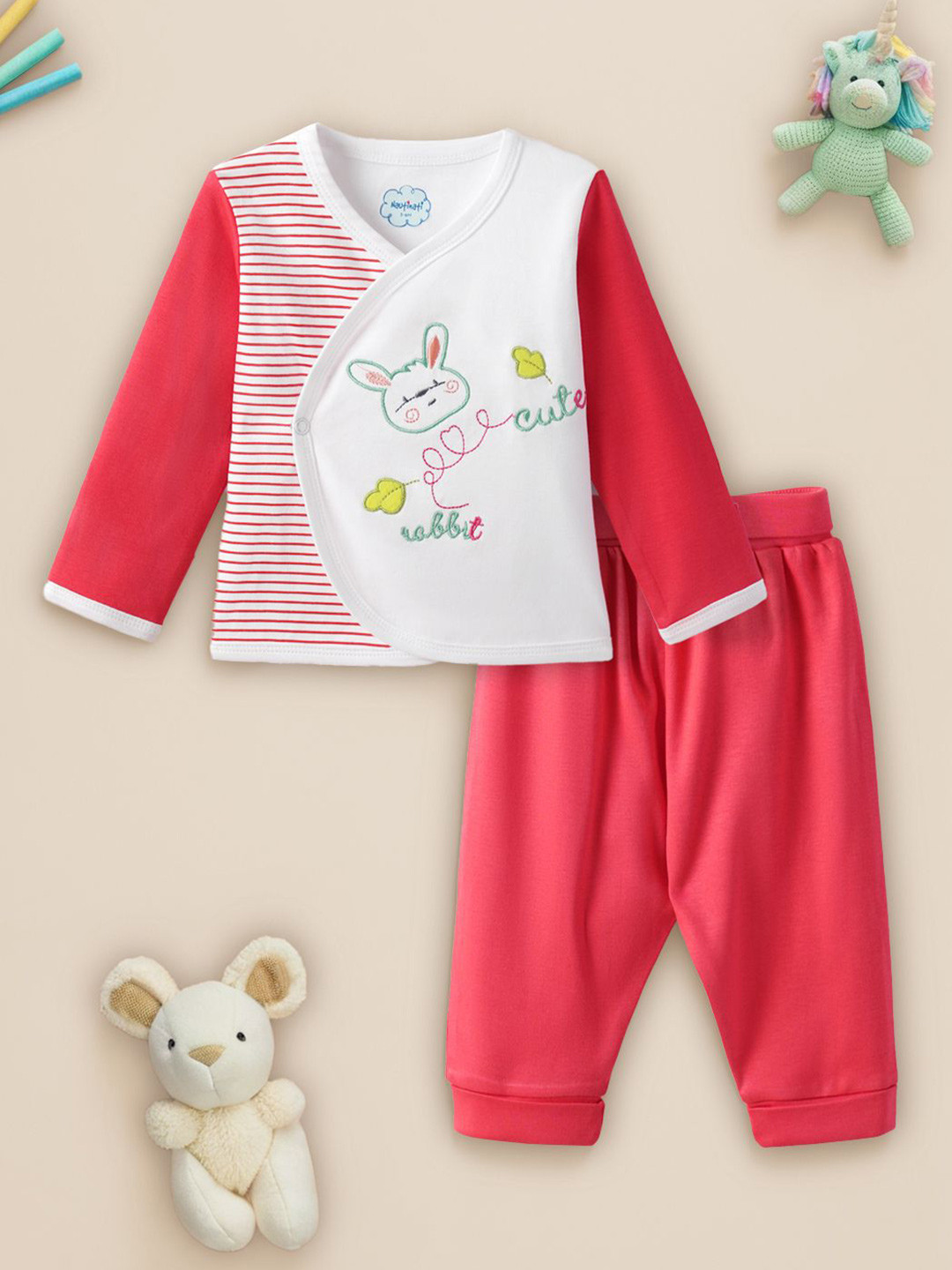Nautinati Tie and Dye Multicolour Cotton T-shirt and Shorts Set for Boys