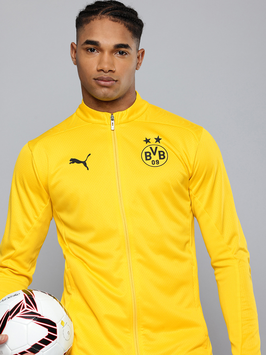 Borussia Dortmund Retro Windjacke - Offizielle BVB Fanjacke