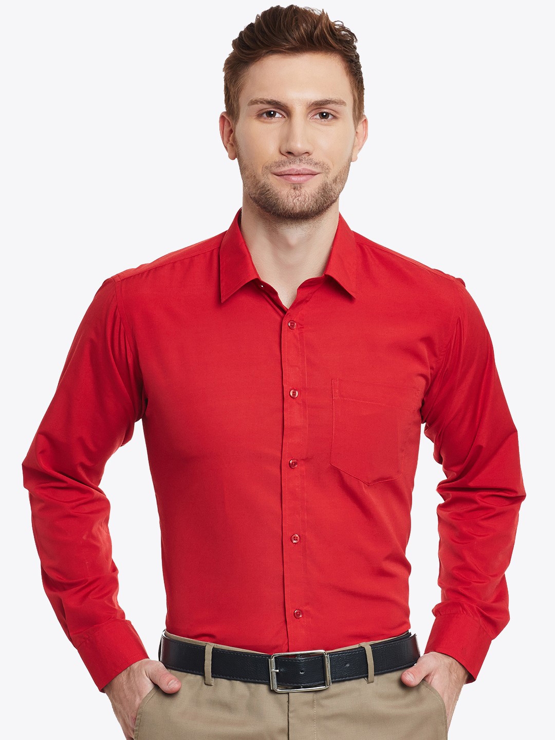 Buy English Navy Men Solid Cherry Red Wrinkle Free Slim Fit Formal Buy English Navy Men Solid Cherry Red Wrinkle Free Slim Fit Formal