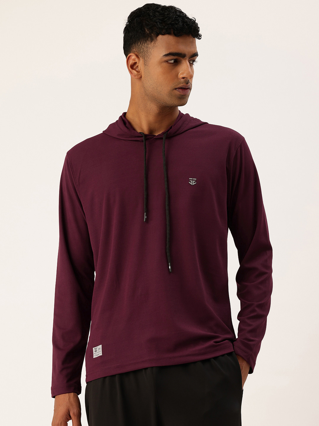 hooded dri fit shirt