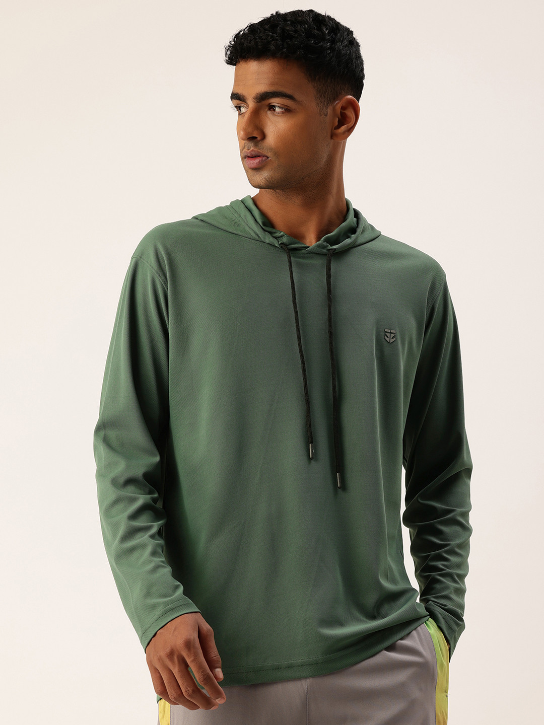 hooded dri fit shirt