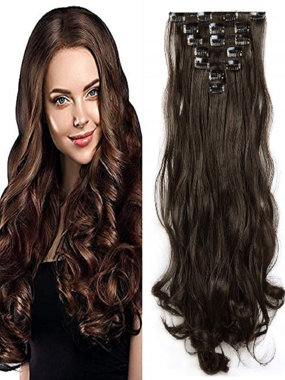 Lush Wavy Hair Extensions Scene Nature