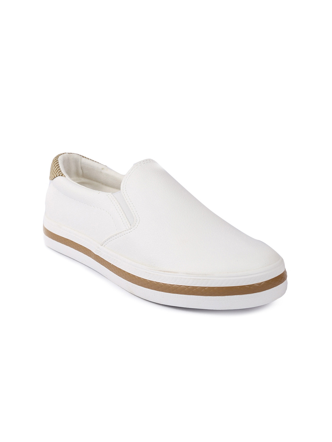 Buy Lovely Chick Women White Slip On Sneakers Casual Shoes for Women