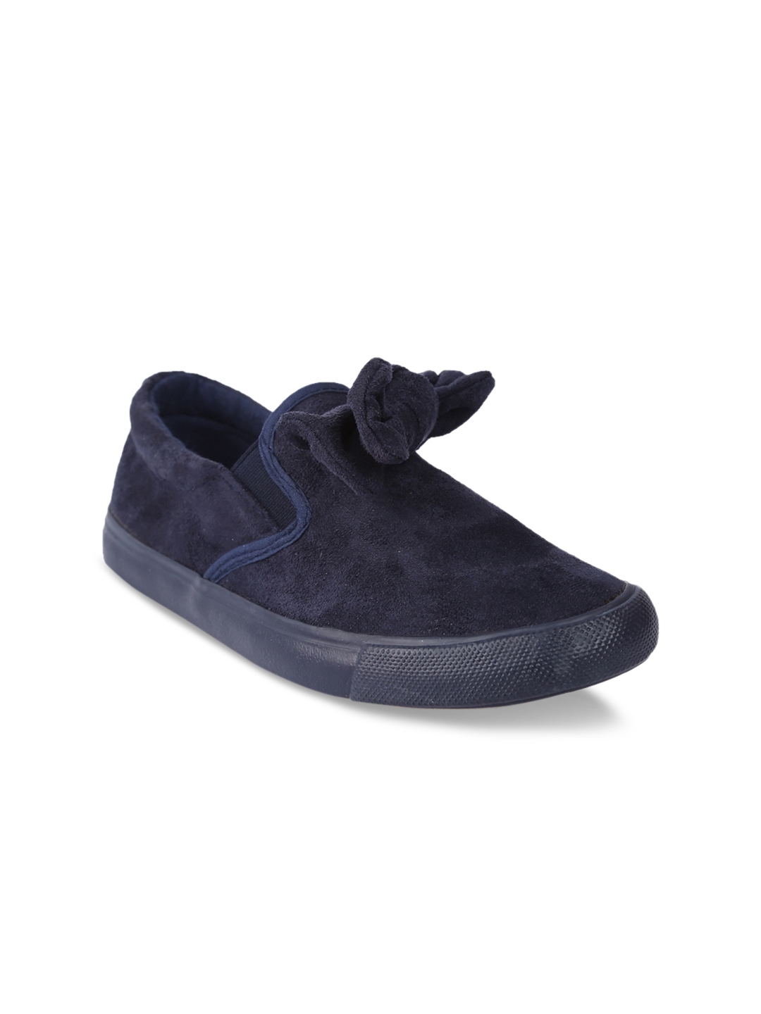 Buy Lovely Chick Women Navy Blue Suede Slip On Sneakers - Casual Shoes ...