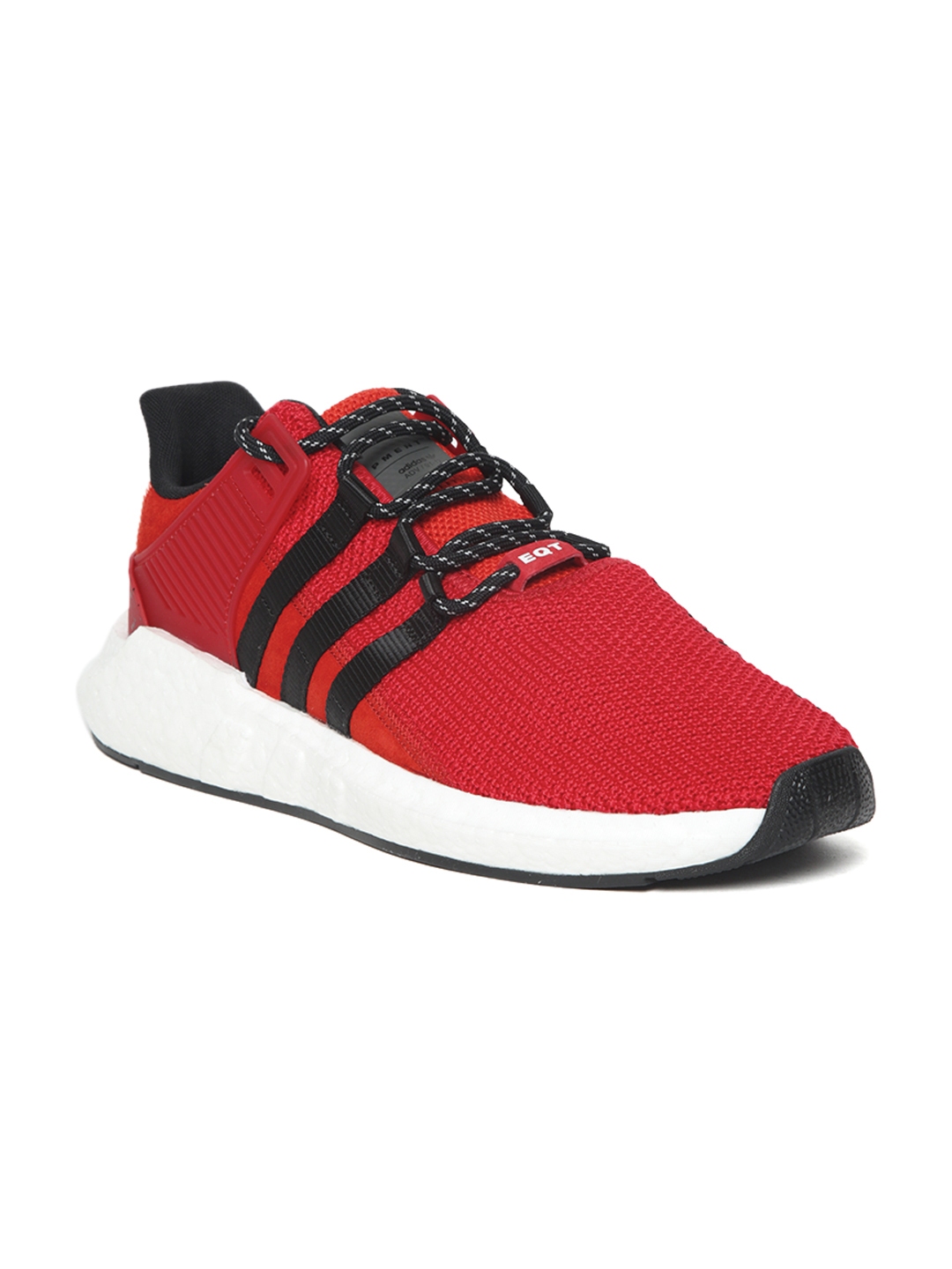 Buy ADIDAS Originals Men Red EQT Support 93/17 Woven Design Sneakers ...