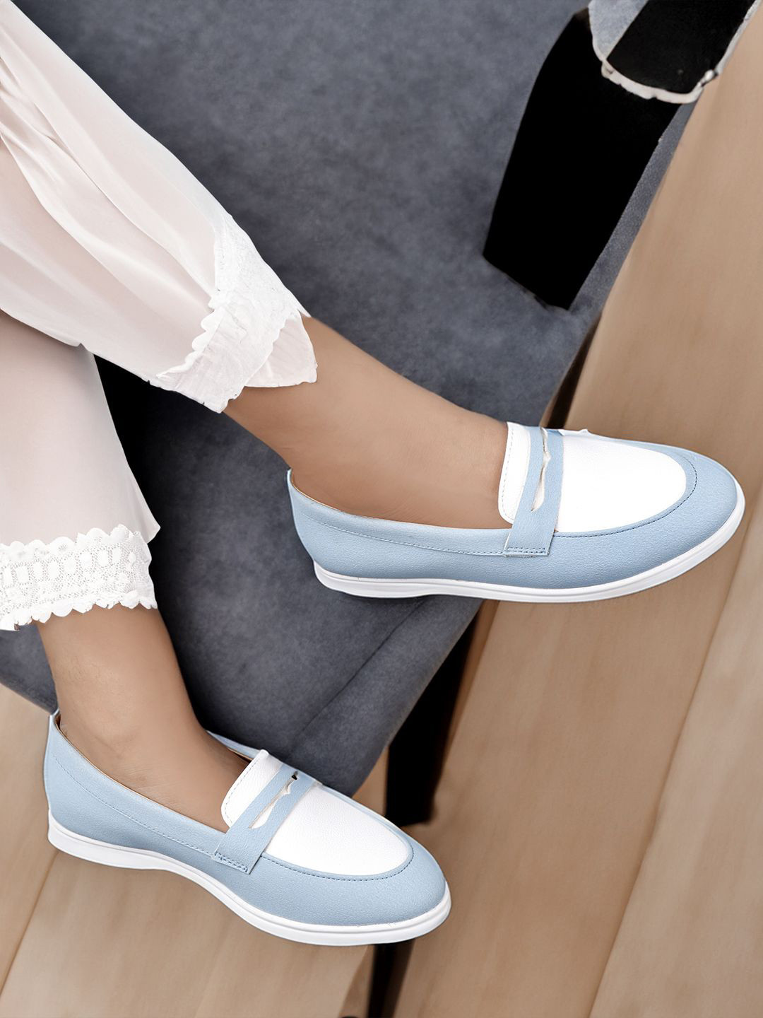 non slip loafers womens