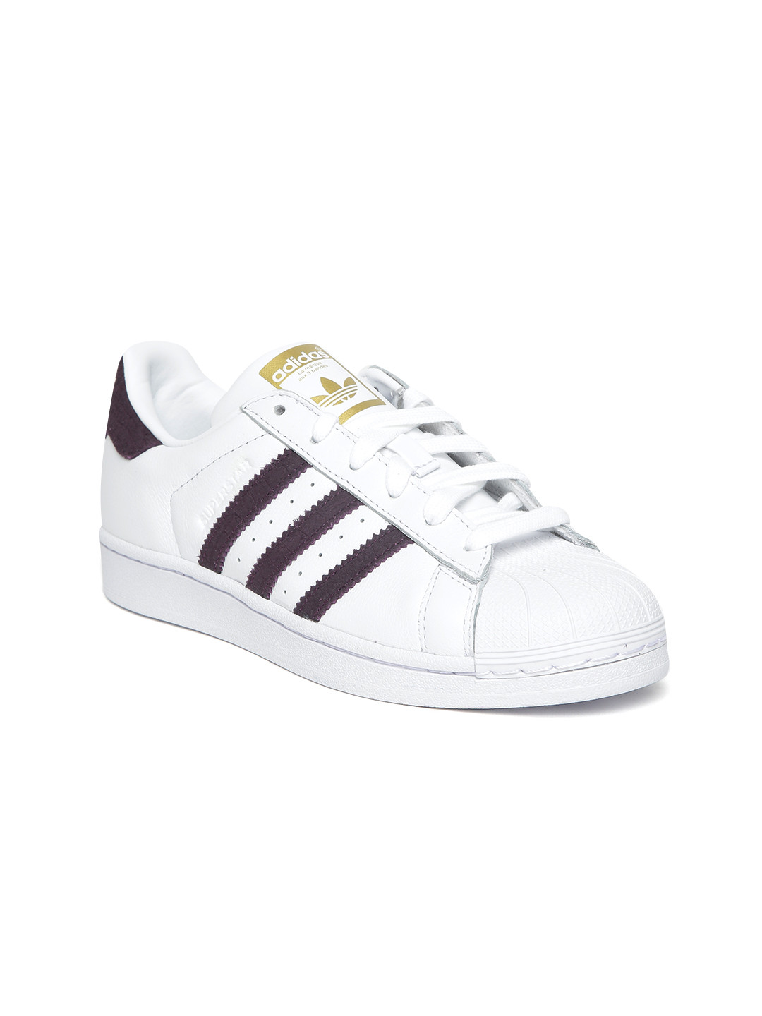 Buy ADIDAS Originals Women White Superstar Leather
