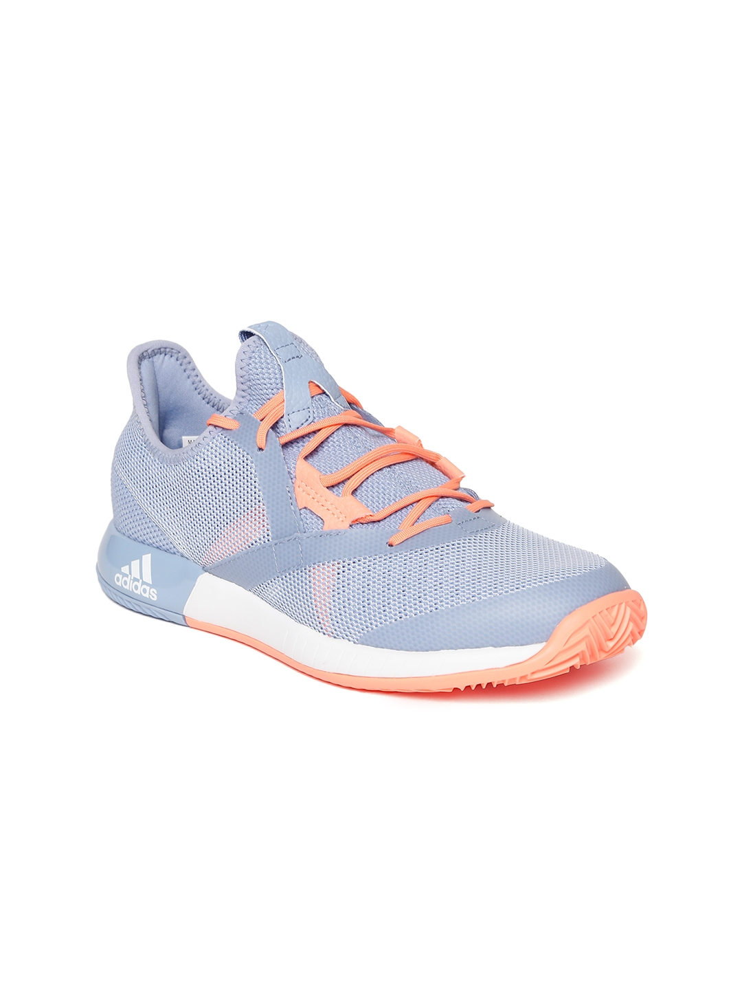 Buy ADIDAS Women Blue ADIZERO DEFIANT BOUNC Tennis Shoes - Sports Shoes ...