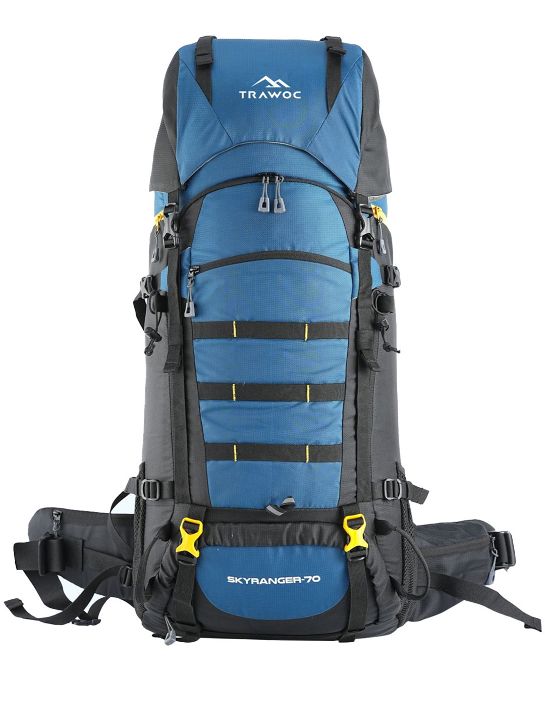 Trawoc Buy TRAWOC SKYRANGER Unisex Solid 70L Internal Frame Rucksack For ...