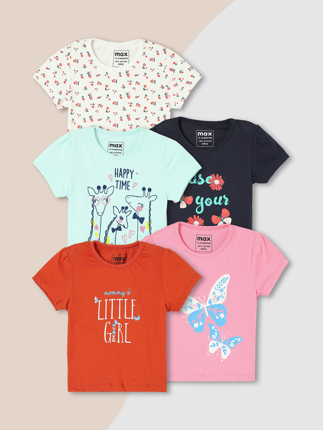Girls graphic printed t-shirt [ 2-7 years]