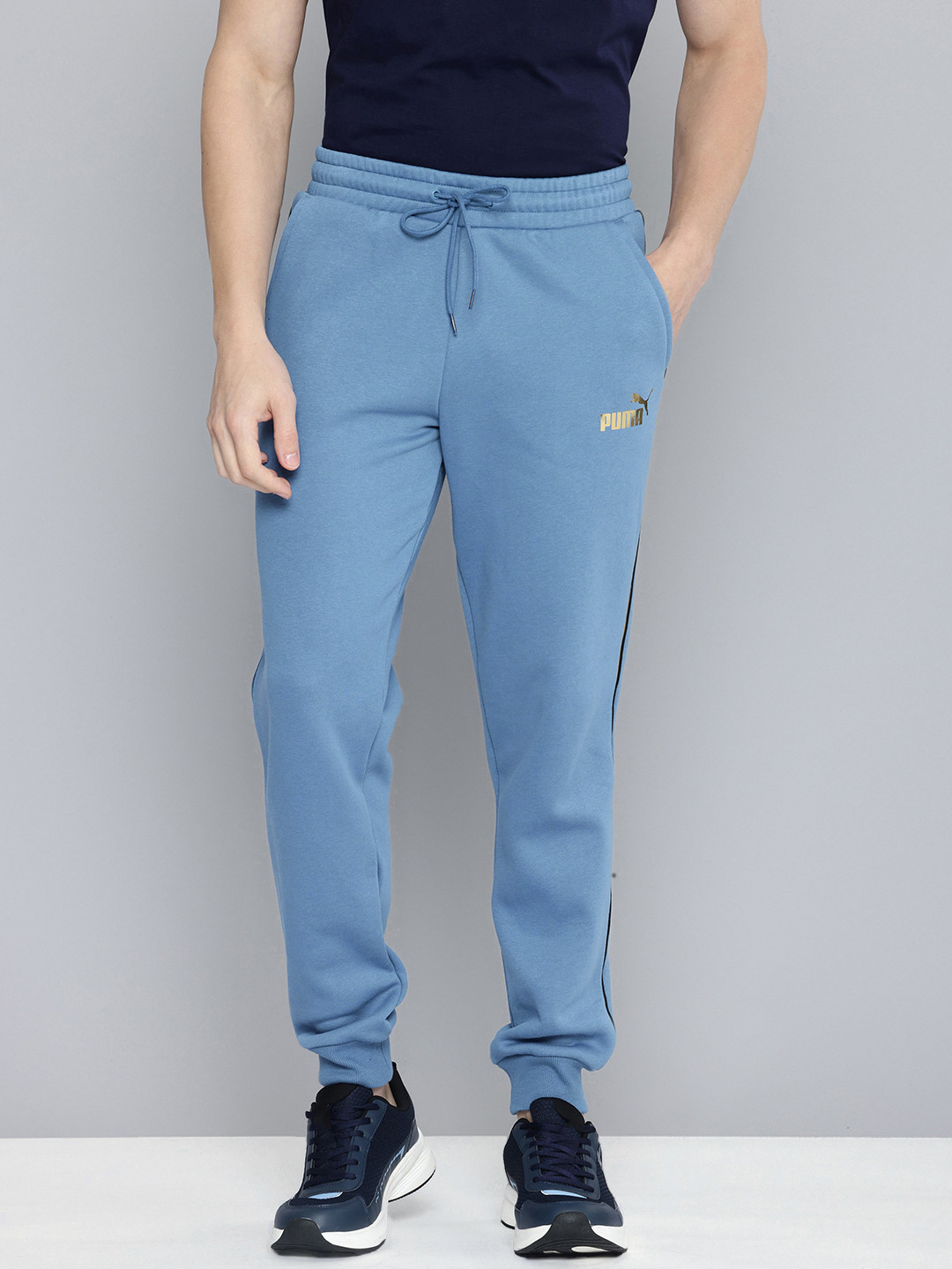 Gold Polka Dot Men's Joggers