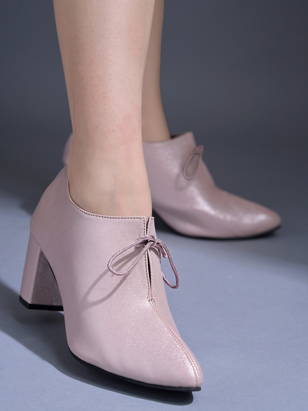 Pointed-Toe Block Heel Pumps for Women – Chic & Elegant Style