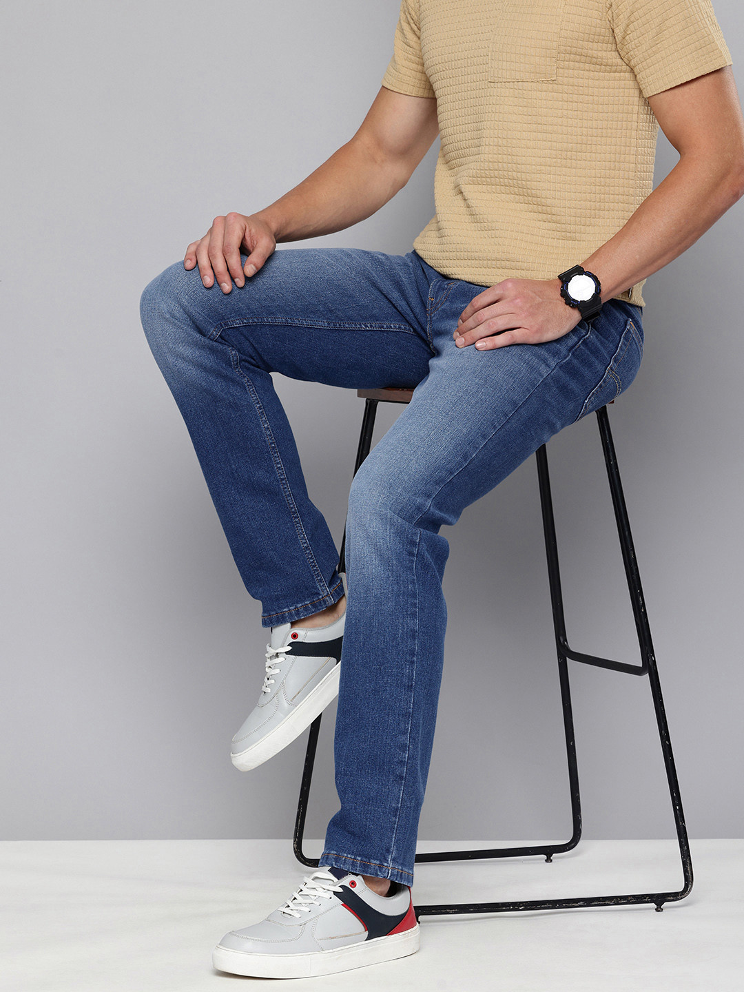 Buy Levis Men Slim Fit Light Fade Stretchable Jeans - Jeans for Men ...