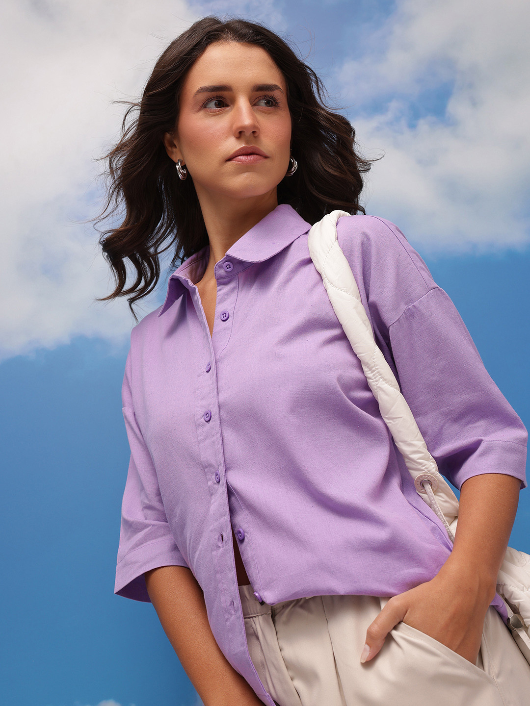 Nova Wave Corsica Coast Cotton-Blend Shirt