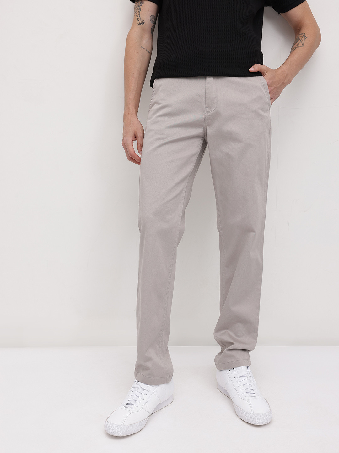Buy The Roadster Lifestyle Co. Men Trousers - Trousers for Men 32311830 ...
