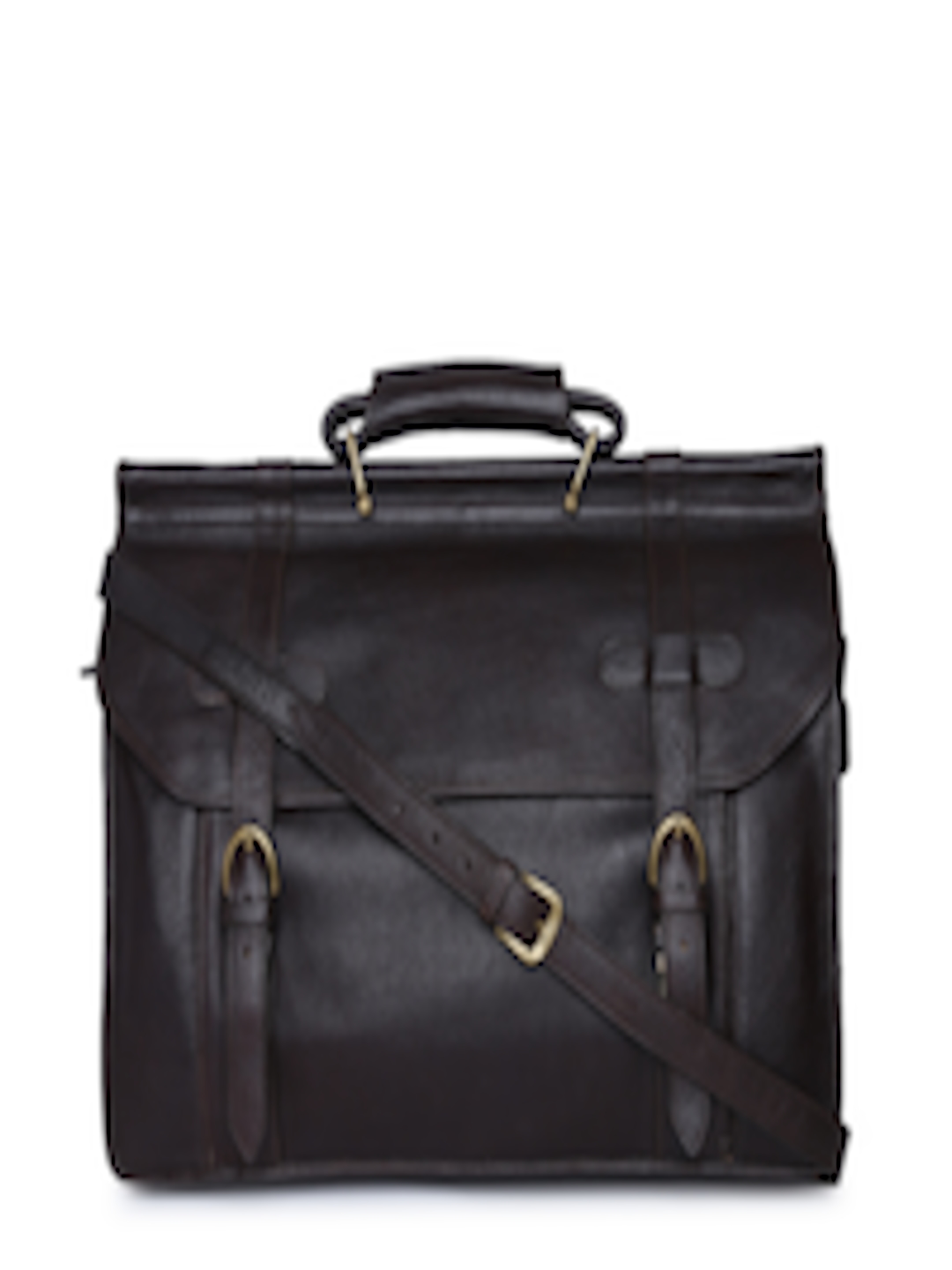 Buy Hidesign Men Brown Solid Leather Laptop Bag - Laptop Bag for Men 3451683 | Myntra