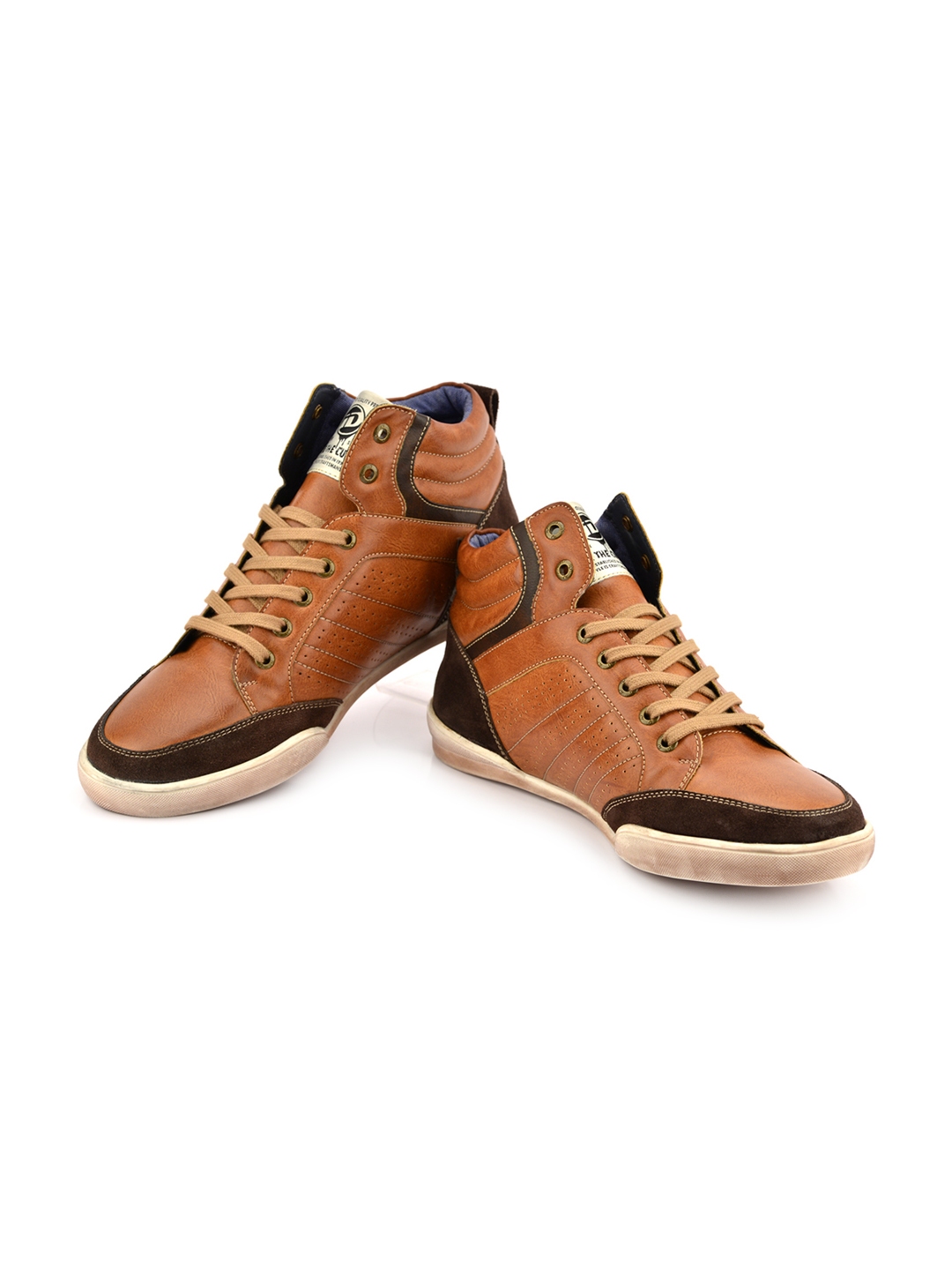 deni men's leather sneaker